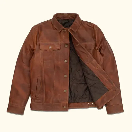 Leather Jacket Men