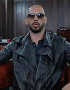 Andrew Tate Escape The Matrix Black Coat