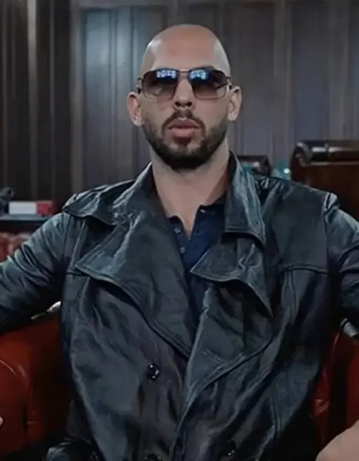 Andrew Tate Escape The Matrix Black Coat