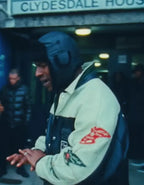 Asap Rocky Praise the Lord Avirex Leather Varsity Jacket