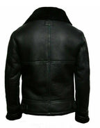 Black B3 Pilot Aviator Bomber Jacket