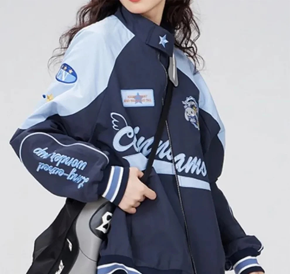 Cinnamoroll Racing Blue Jacket