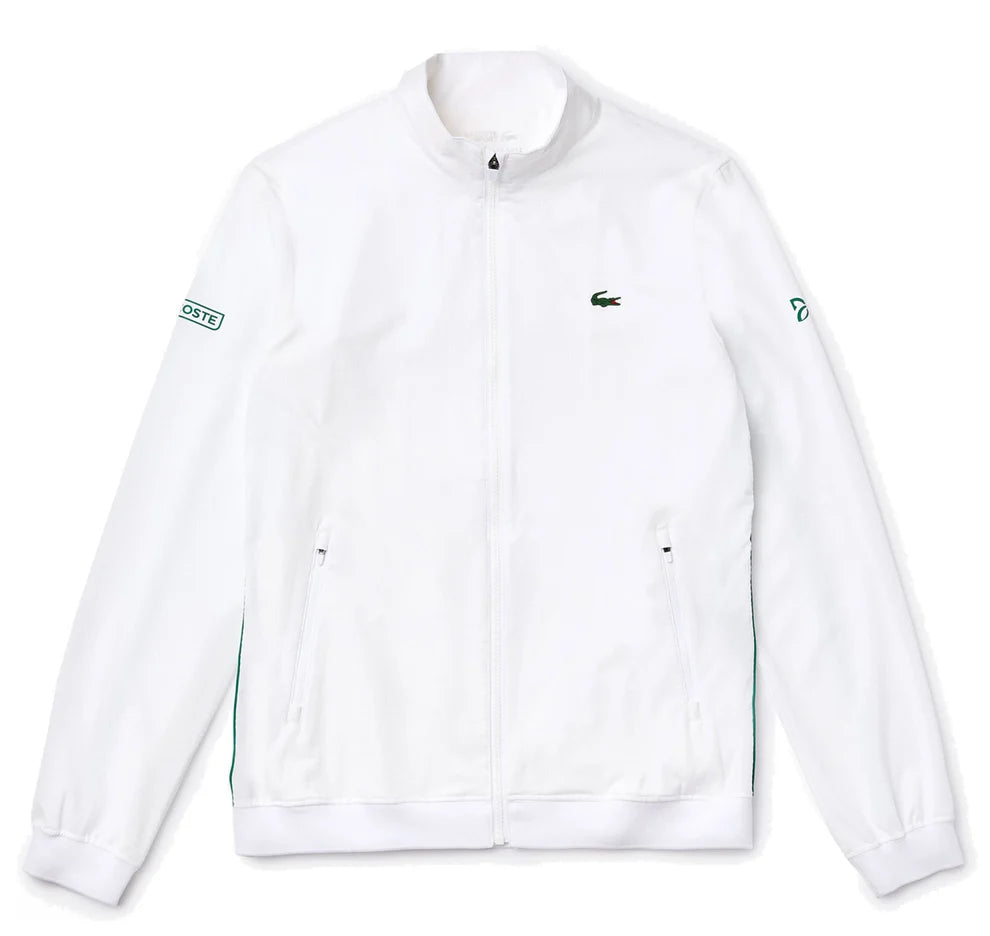 Djokovic Fleece White Jacket