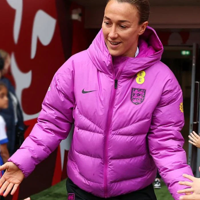 England Lionesses Nike Purple Puffer Jacket