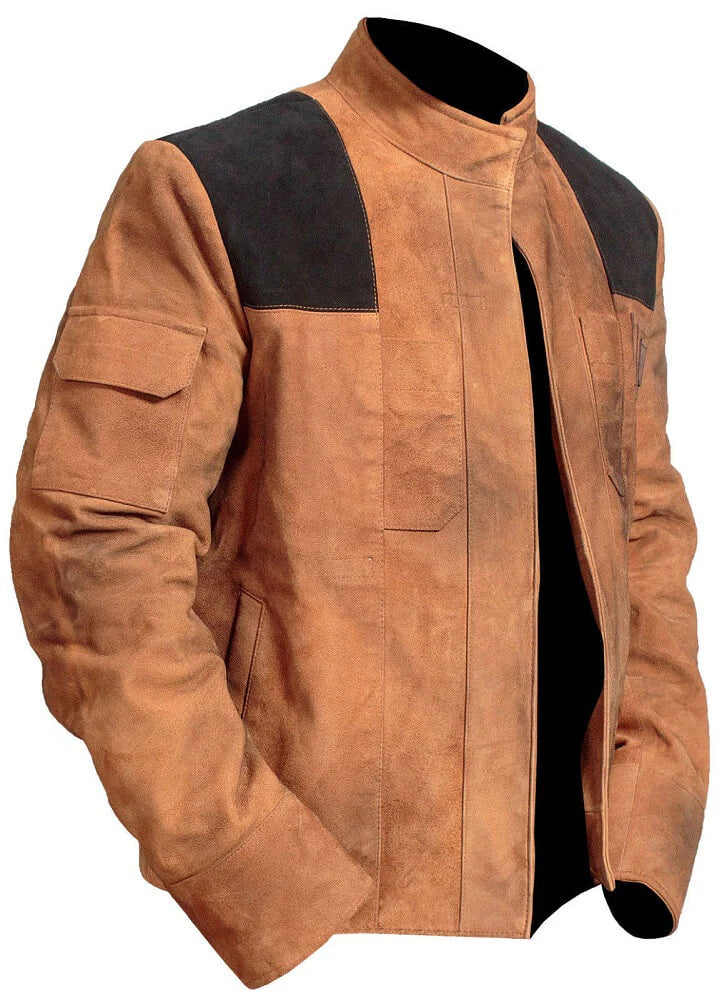 Han Solo Star Jacket, Brown Leather