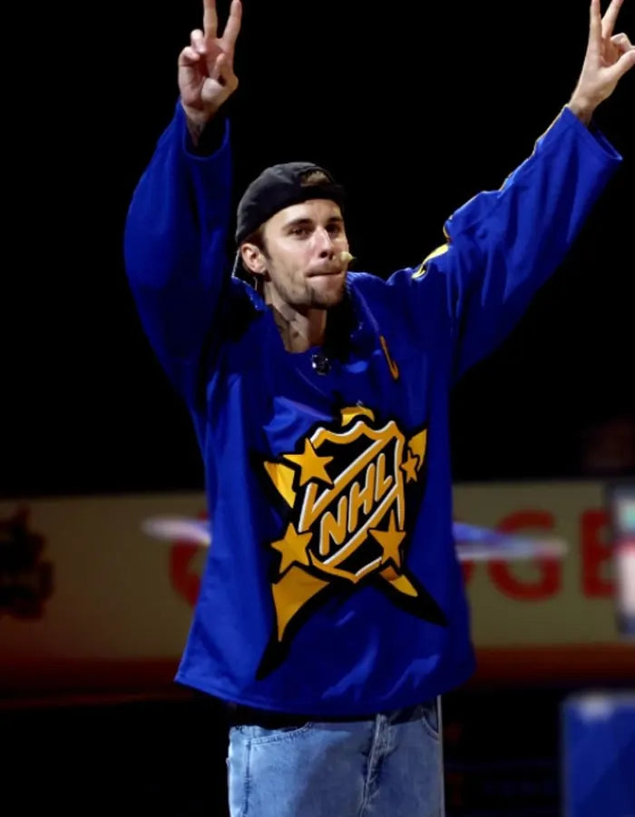 Justin Bieber Hockey Jersey