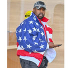 Kanye West American Flag Bomber Jacket