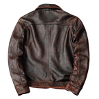 Men's Leather Faux Leather Biker Jacket