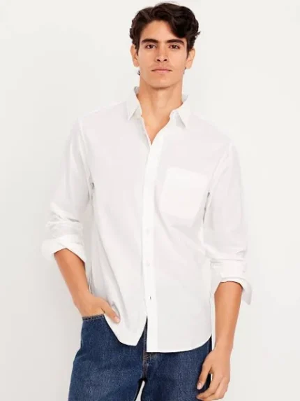 Slim Fit Poplin Shirt