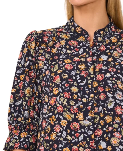 Floral Button-Up Shirt 3