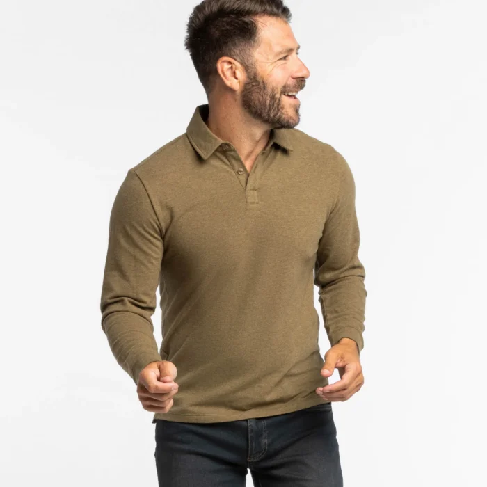 Long Sleeve Polo Shirt