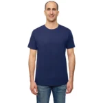 Navy Blue Crew neck T-Shirt 2