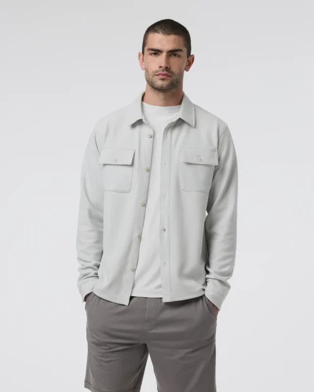 White Shacket Men's 2