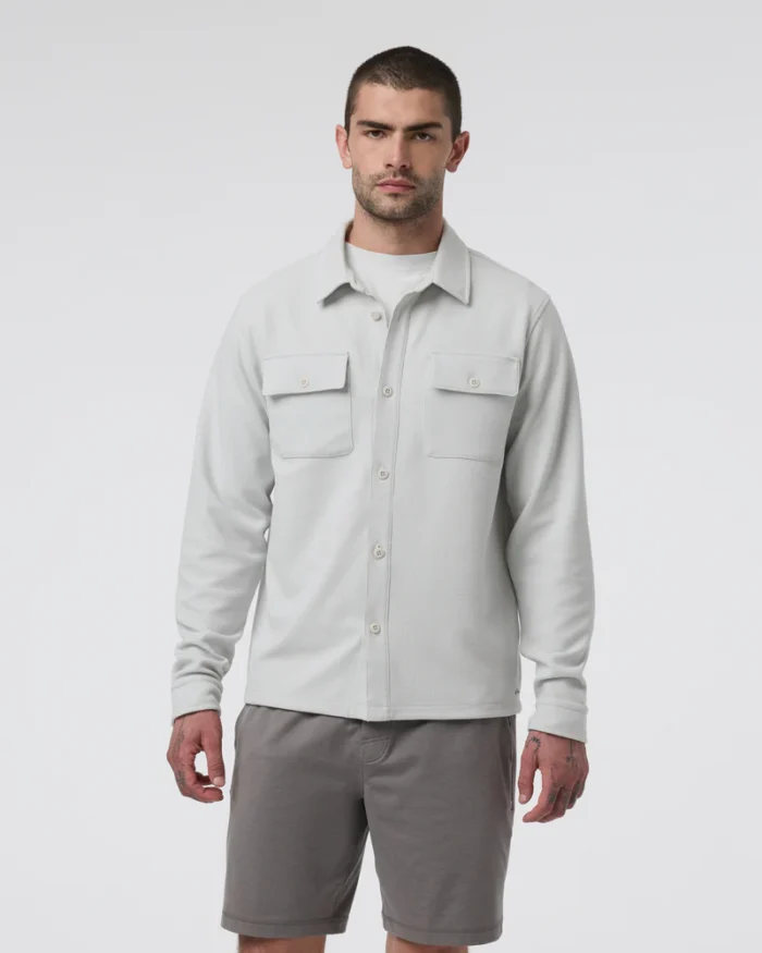 White Shacket Men's 5